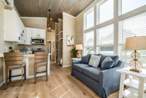 Alexander Floor Plan - Living Room - tiny home