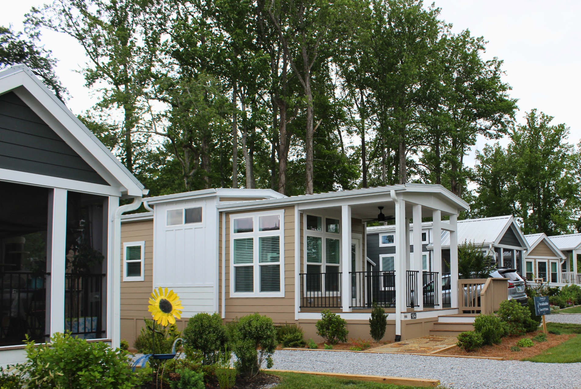 Tiny home front Clayton Manufacturers