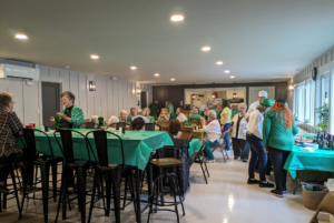 Residents in NC at Saint-Patrick Event
