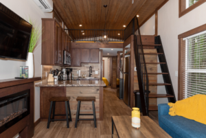 Living space in tiny home available in the hamlet by simple life