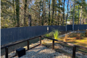 fence backyard - 64 Highland Hollow Ln