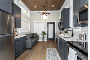 Tannehill living space in tiny home available in the hamlet by simple life