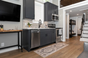 Tannehill by Clayton homes view of park model kitchen