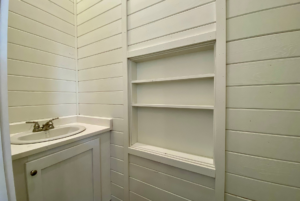 half bathroom in tiny home available in Hendersonville nc