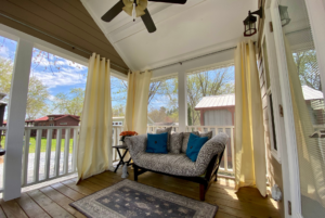 Large covered front porch