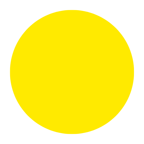 yellow circle