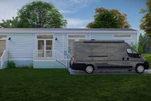 Class B RV Parking option with manufactured home in florida