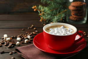 Warm drink for holiday cheers