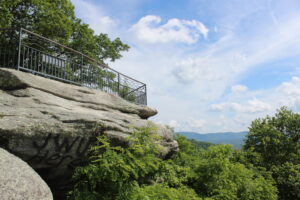 Picture of Jump off rock located in Hendersonville, NC