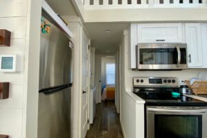 Kitchen in tiny home