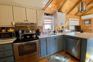 kitchen with plenty of counter space and storage