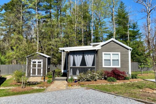 different view of tiny home