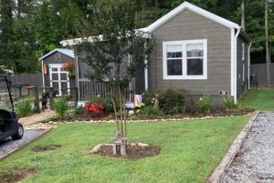 different view of tiny home