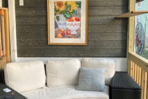 couch on the porch