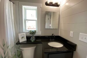 different view in main bathroom