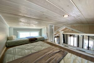 loft in tiny house
