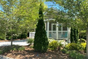 Front of tiny home