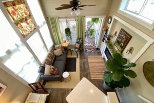 view from loft
