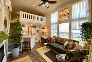 tiny house living room