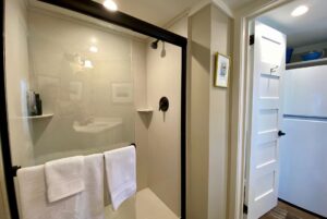 walk in shower