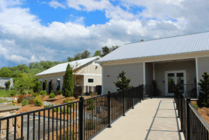 clubhouse entrance