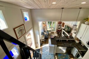 view from loft