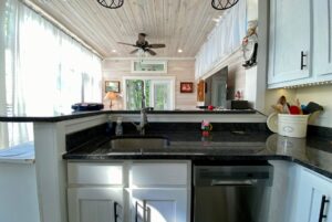 view from kitchen