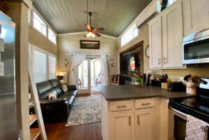 view from the kitchen