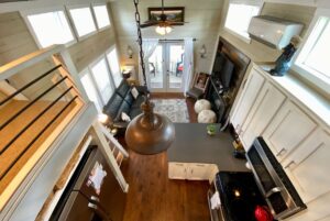 view from the loft
