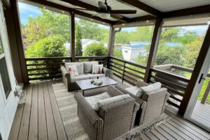 screened in porch