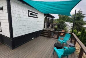 outside deck