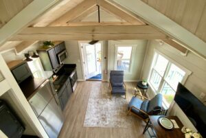 view from loft