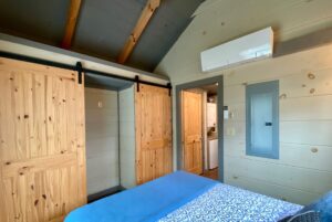 spacious bedroom