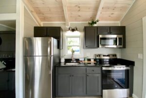 open concept kitchen