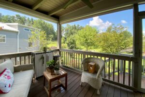 back deck view