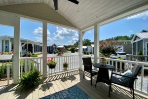 front deck