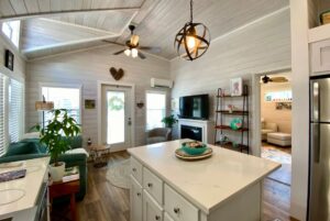 open concept kitchen