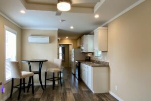 open concept kitchen