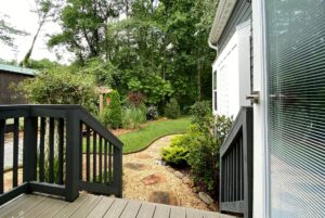 stairs to deck