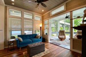 view of living space