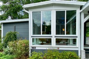 outside of enclosed porch