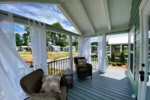 enclosed porch