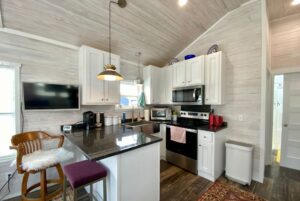 open concept kitchen