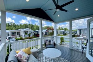 tiny home porch