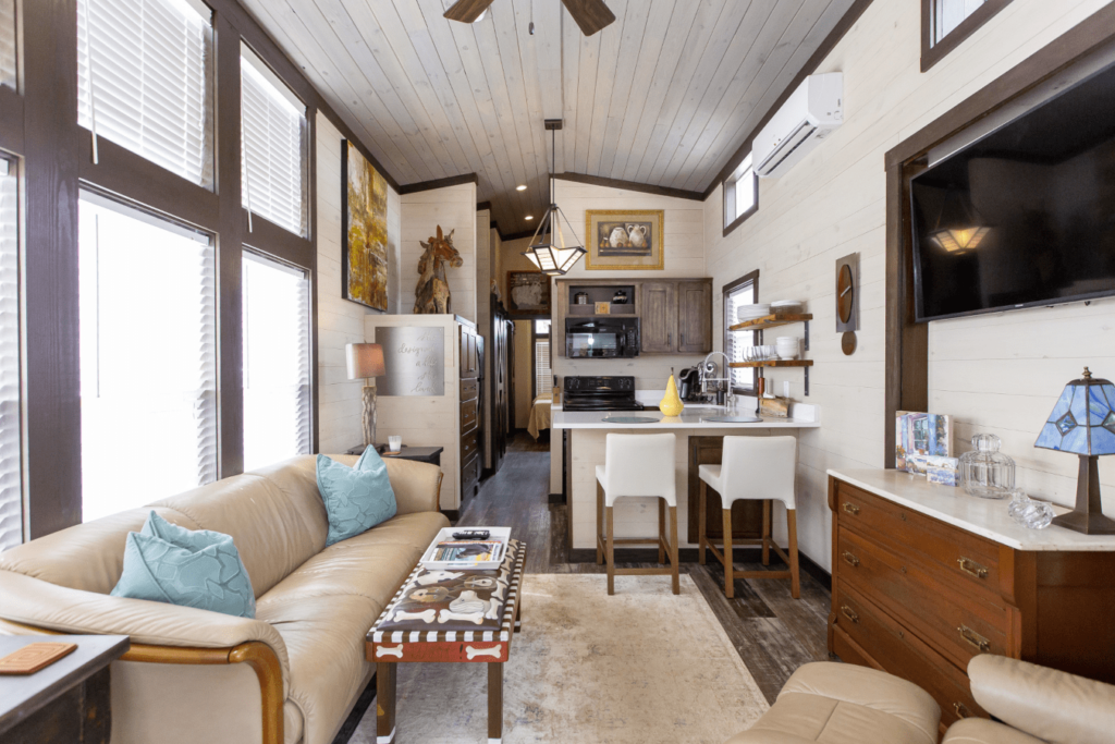 Tiny Home Living - Living Room