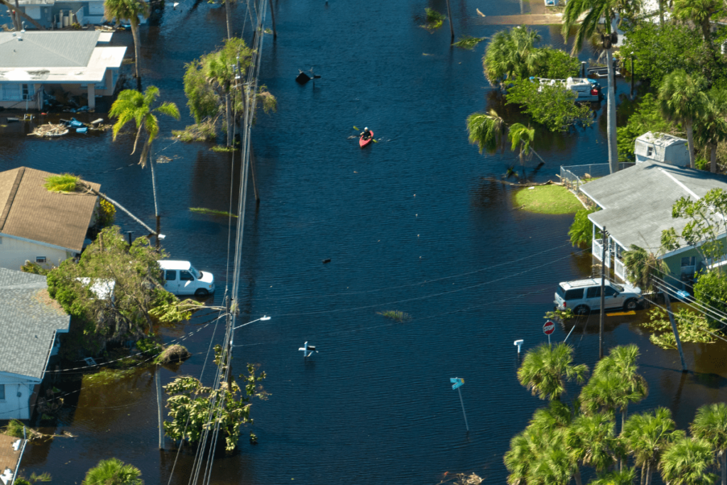 Flooding from storm surges are a serious concern on Florida's coasts.